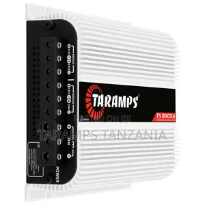 Taramps TS 800X4 2 Ohms 800W RMS 4-Channel Amp RCA High-Level Input