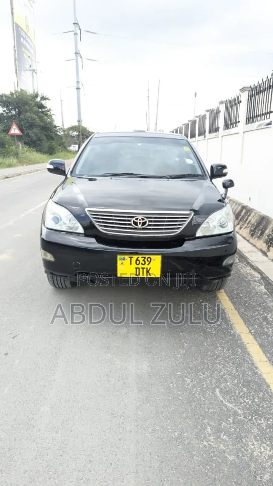 Toyota Harrier 2007 Black