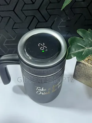 Coffee Mug With Temp Lid