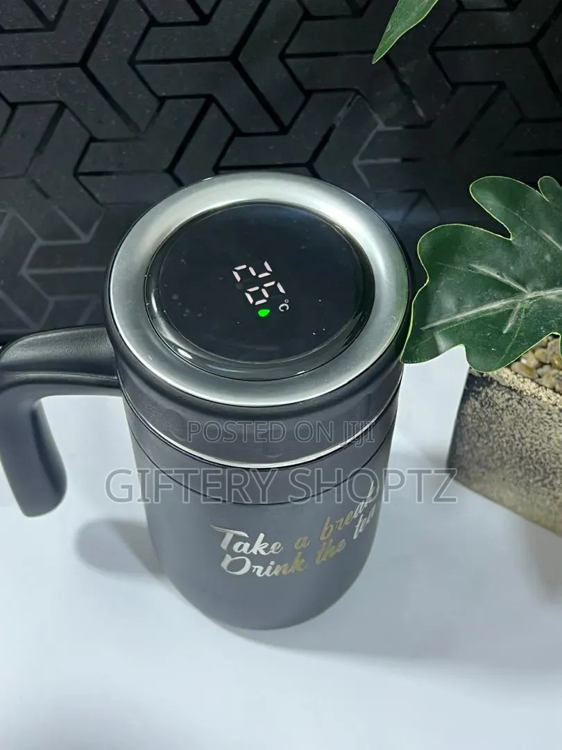 Coffee Mug With Temp Lid