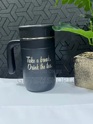 Coffee Mug With Temp Lid