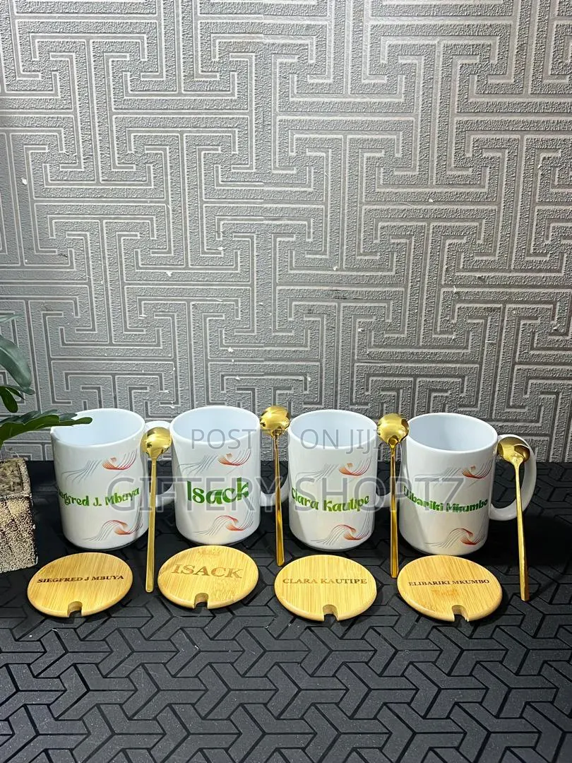 Mug With Bamboo Lid