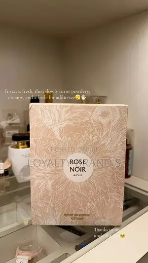 ROSE NOIR by Ahmed