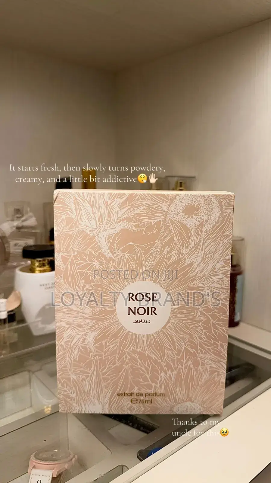 ROSE NOIR by Ahmed