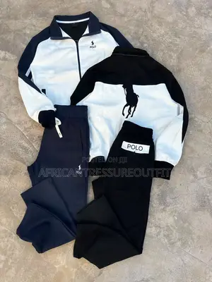 Polo Ralph Lauren Full Zip Up Jackets Tracksuits Double Knit Fabric