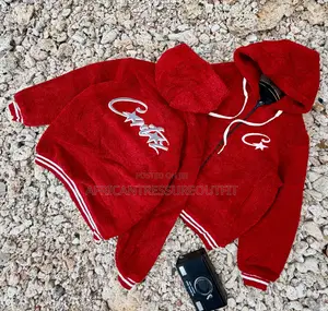 Cortiez Alcatraz Zip Up Hoodies Textured Faux Fur Material