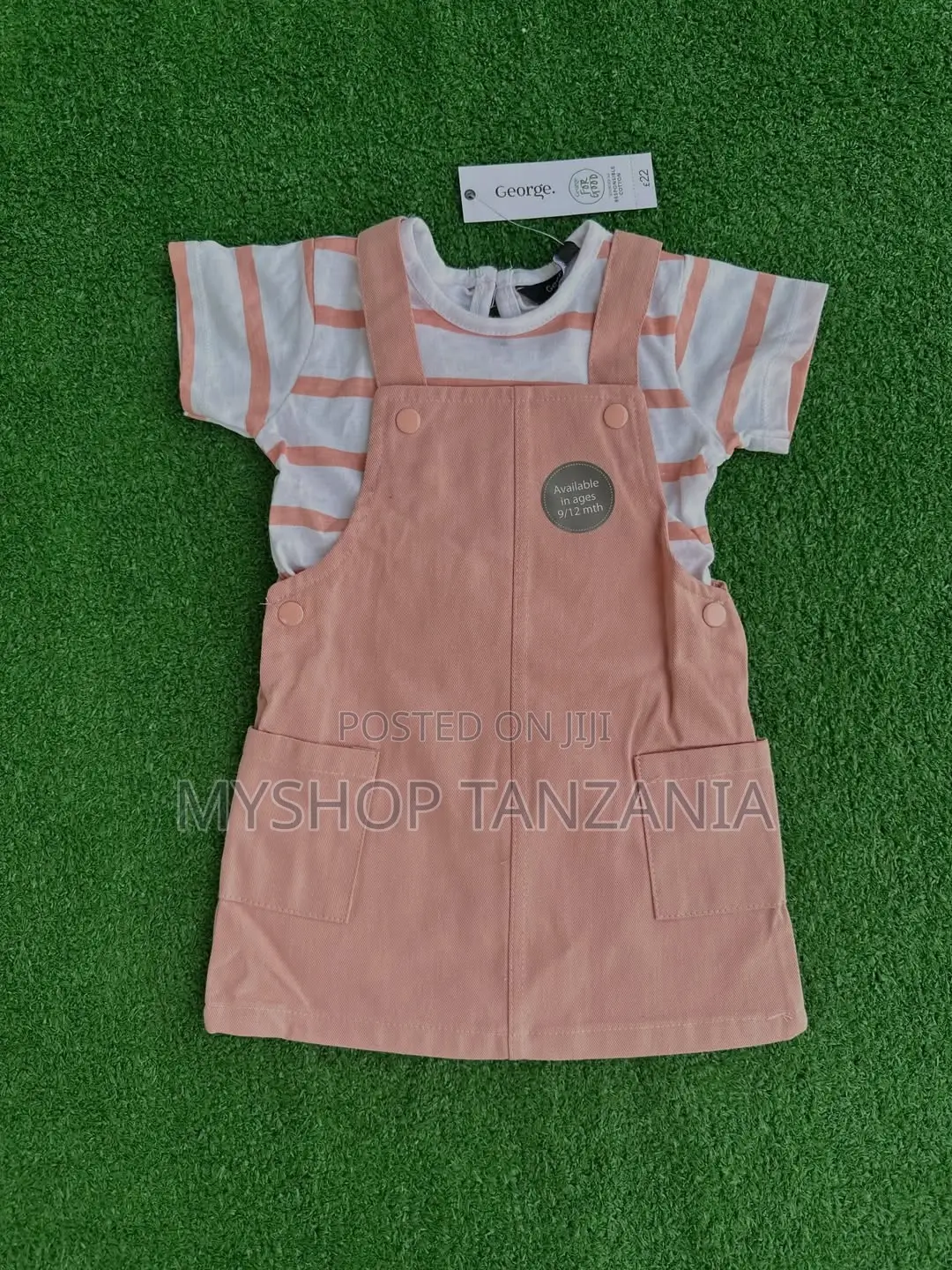 Purple Baby Dress 3pcs Size:0-24m