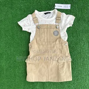 Gray Baby Dress 3pcs Size:0-24m
