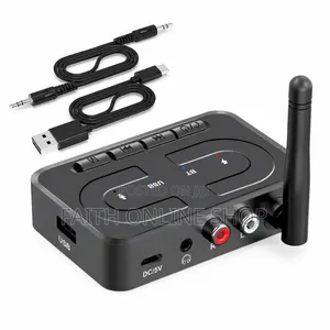 USB Bluetooth 6.0 Audio Receiver Music Adapter With HD Microphone,