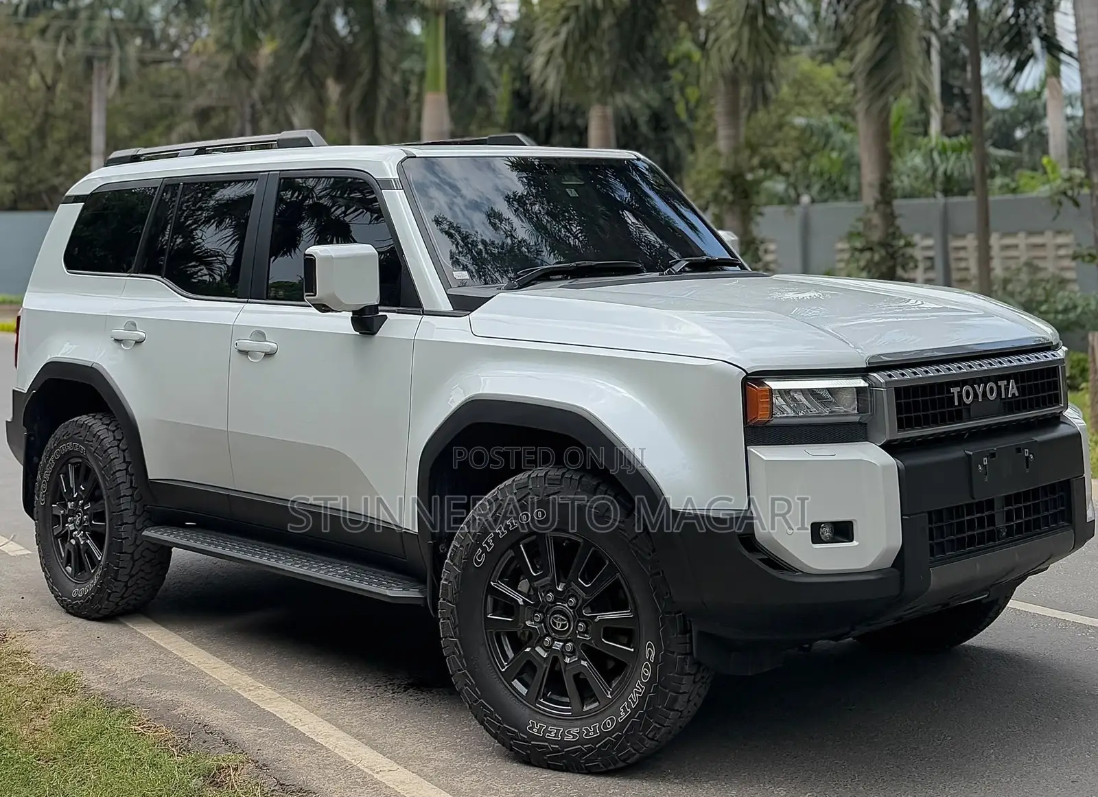 Toyota Land Cruiser Prado 2024 White