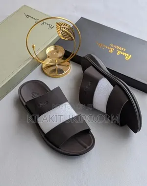 Lv Sandals Leather Material 40-45
