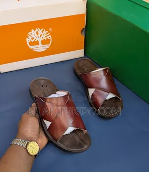 Lv Sandals Leather Material 40-45