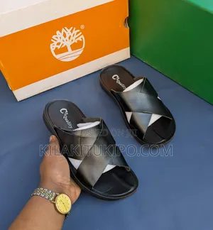 Lv Sandals Leather Material 40-45
