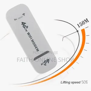 150Mbps 4G LTE USB WiFi Hotspot Modem With SIM Card Support