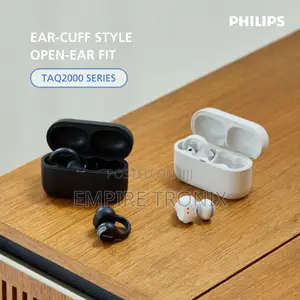 Philips TAQ2000 Open-Ear Wireless Earbuds - Ear-Cuff Clip-On