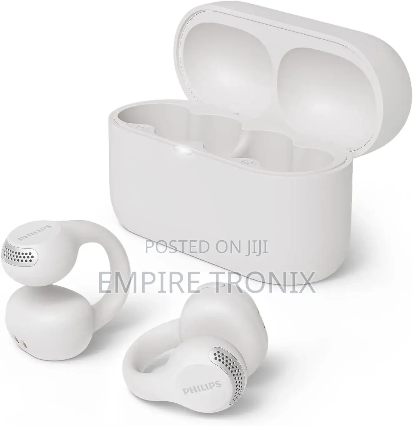 Philips TAQ2000 Open-Ear Wireless Earbuds - Ear-Cuff Clip-On