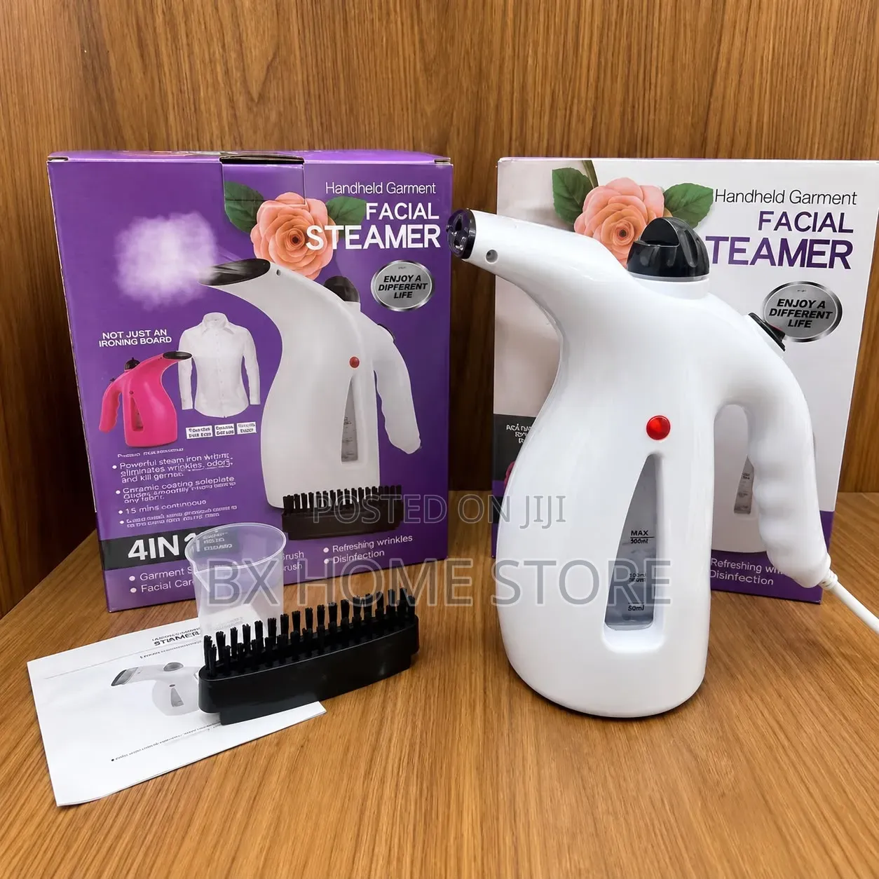 4 in 1 Hand-Held Facial and Garment Steamer