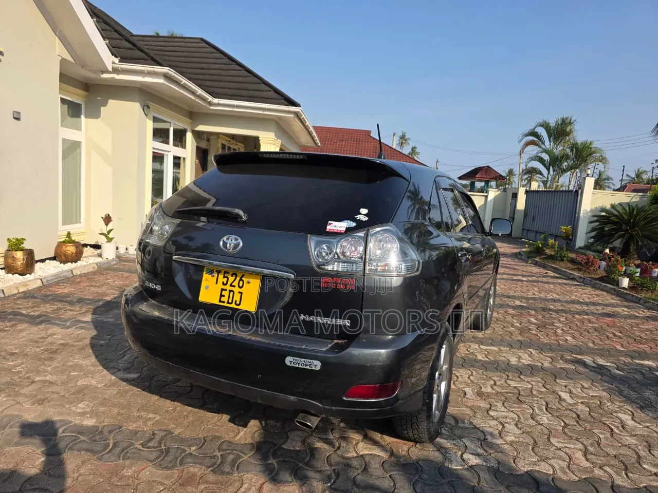 Toyota Harrier 2007 Black