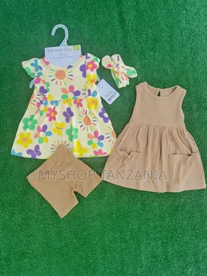 Girl Baby Dress 3pcs Size:0-24m
