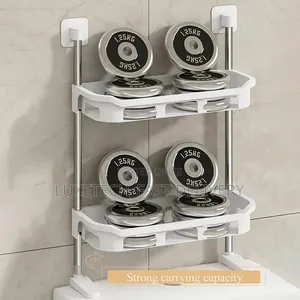 3 Layers Over the Toilet Storage Rack – Bathroom Organizer Shelf