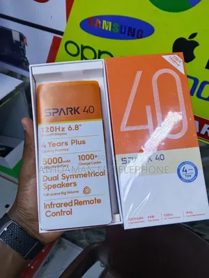 New Tecno Spark 40 256 GB Orange