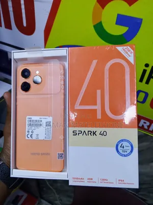 New Tecno Spark 40 256 GB Orange