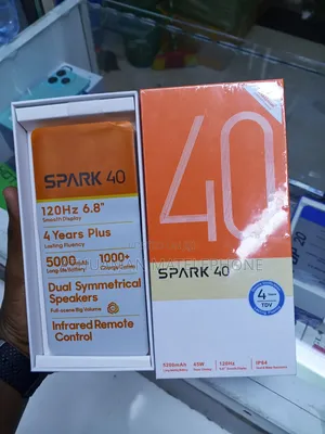 New Tecno Spark 40 256 GB Orange
