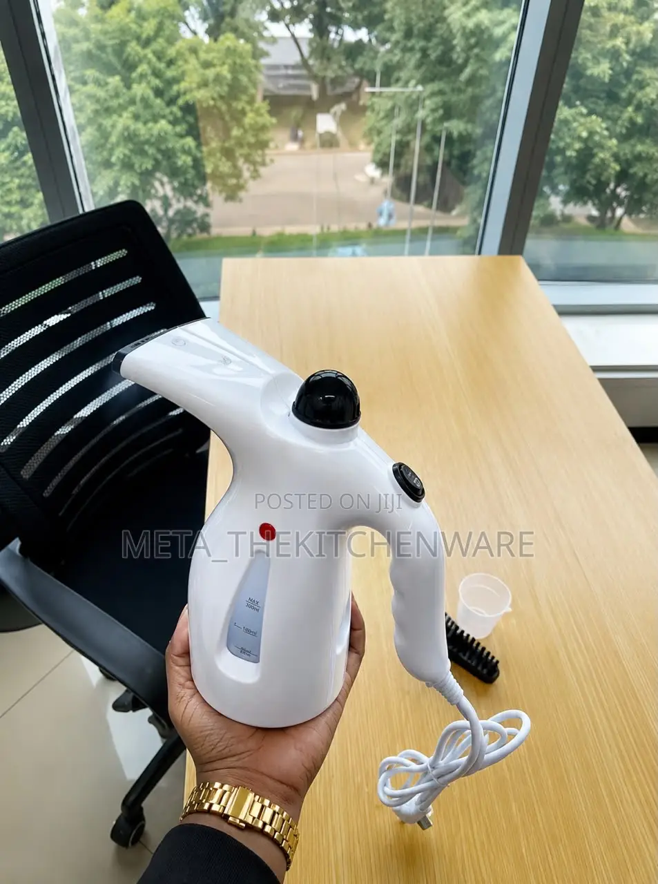 Portable Handheld Garment and Facial Steamer 4-in-1