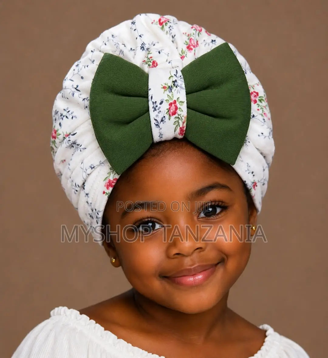 Baby Turban Cap Black