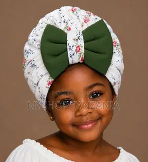 Baby Turban Cap Black