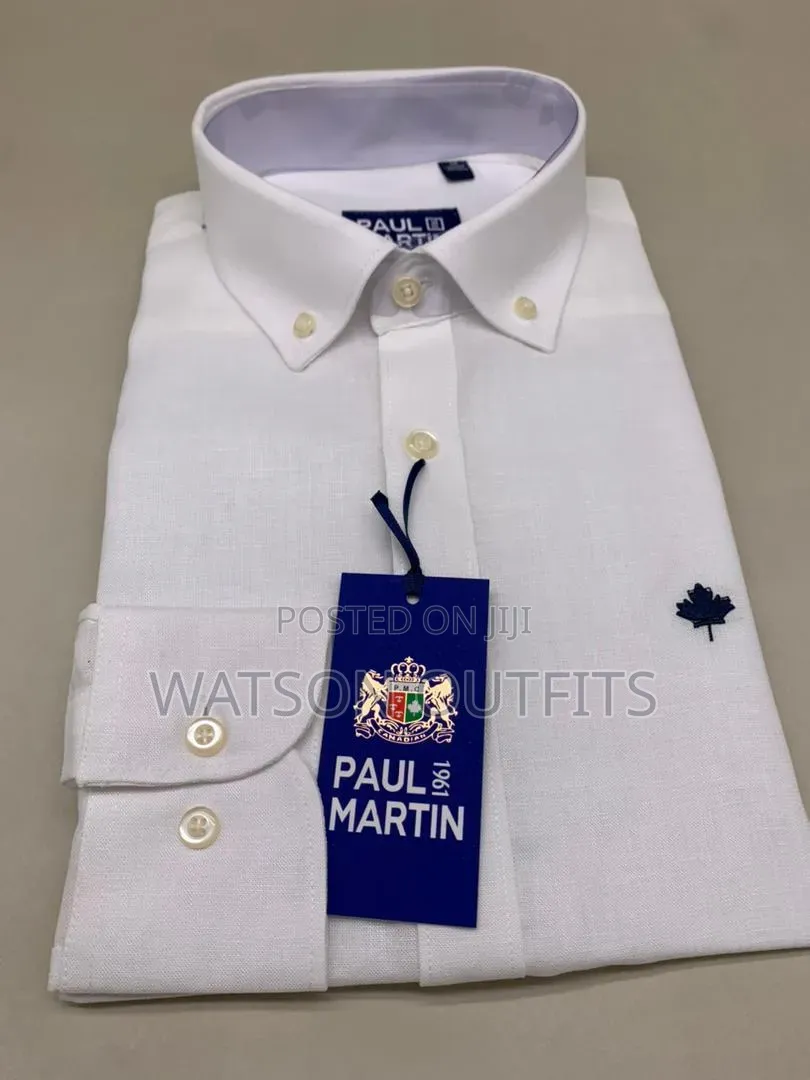 Many Colours Paul Martin Men's New and Original Shirts Linen