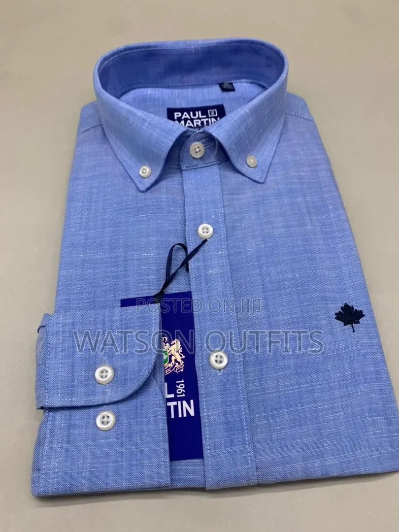 Many Colours Paul Martin Men's New and Original Shirts Linen