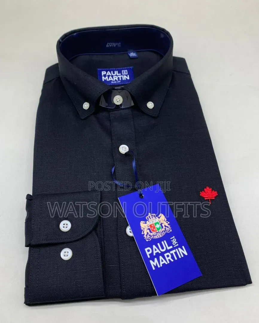 Many Colours Paul Martin Men's New and Original Shirts Linen
