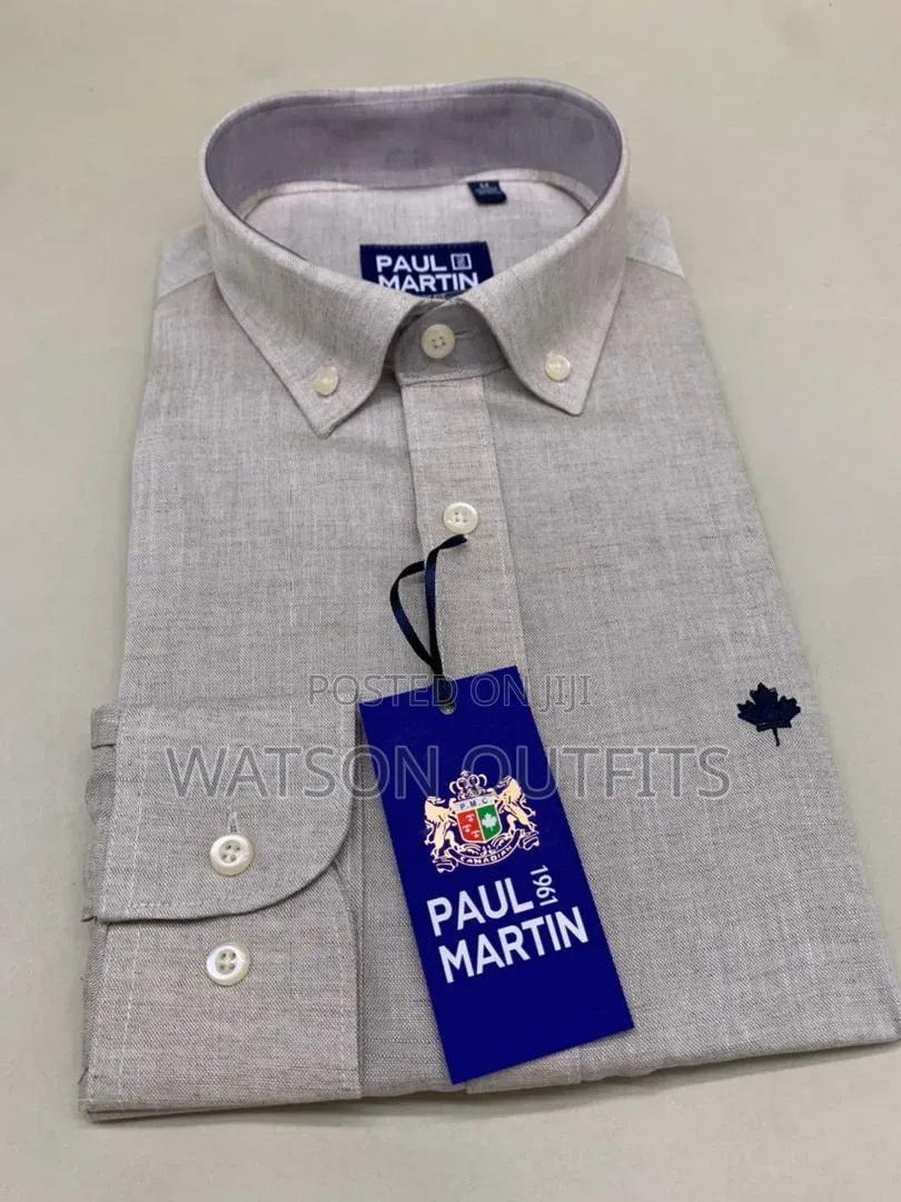 Many Colours Paul Martin Men's New and Original Shirts Linen