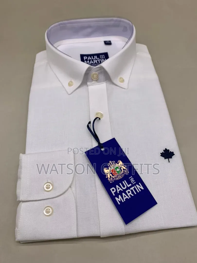 Many Colours Paul Martin Men's New and Original Shirts Linen