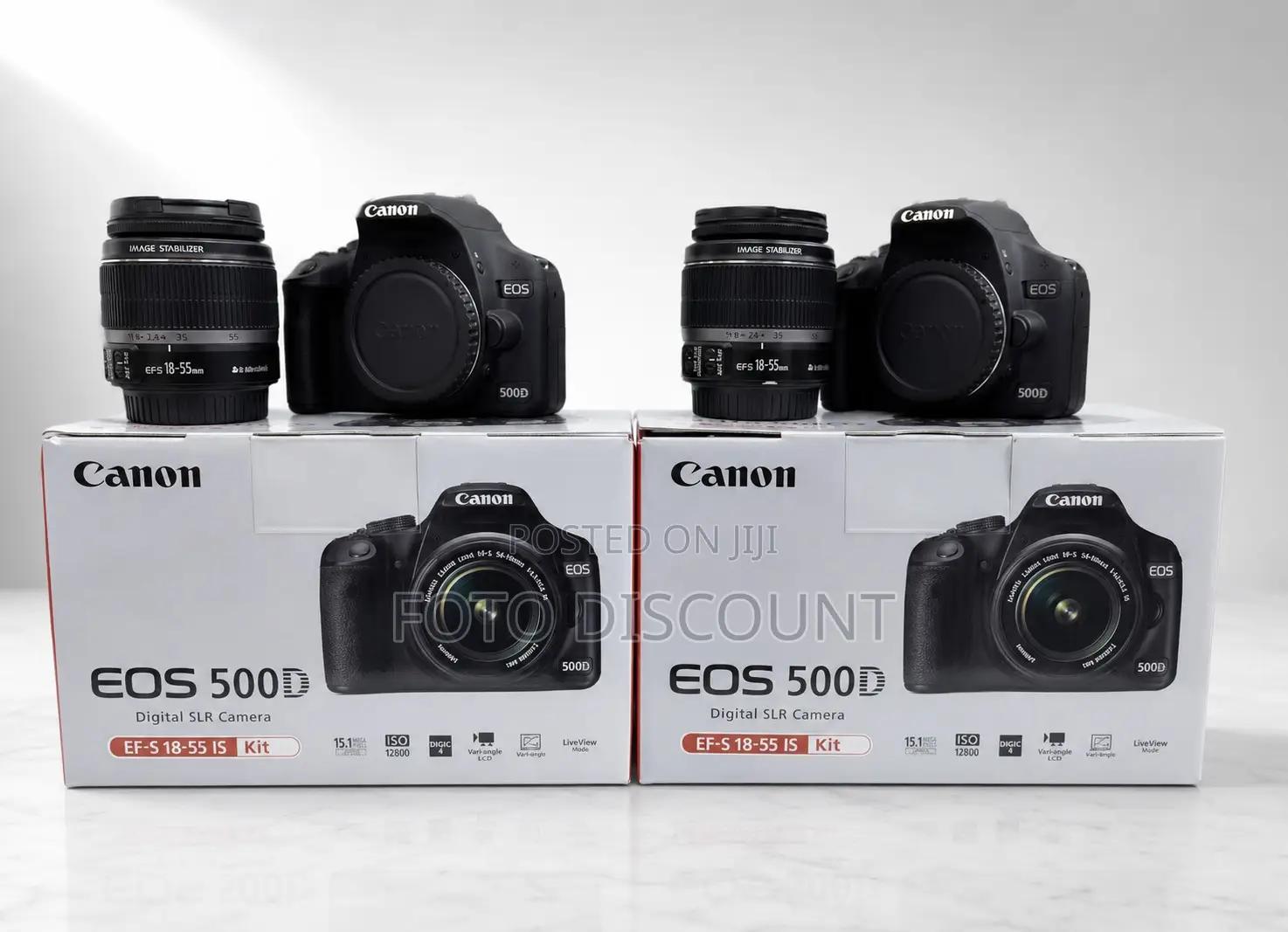 Canon Eos 500d With 18 55mm Lens