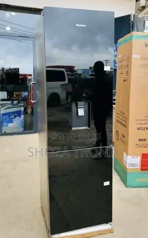 Hisense Fridge H370bmib-Wd (269L) Black Kioo