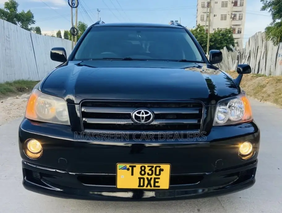 Toyota Kluger 2007 Black