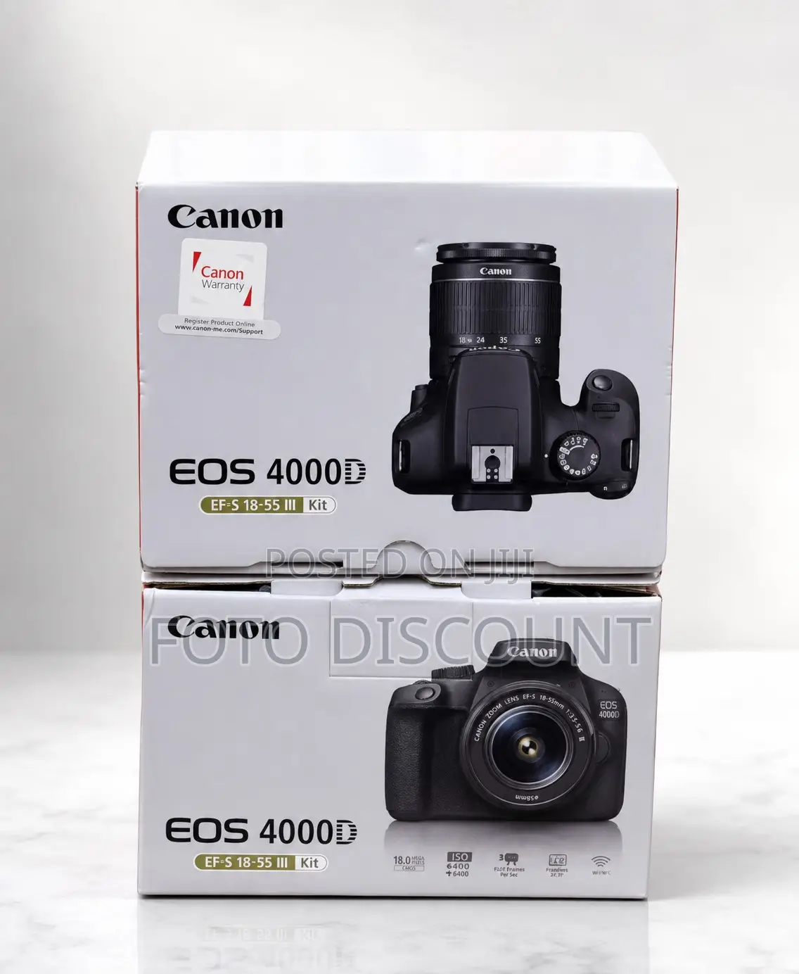 Canon EOS 4000D 18.0MP Digital SLR Camera With 18-55mm Lens