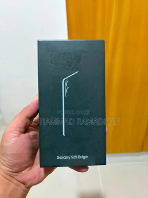 New Samsung Galaxy S25 Edge 256 GB Black