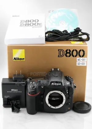 Nikon D800, 36.3MP, Digital SLR Camera, Body Only