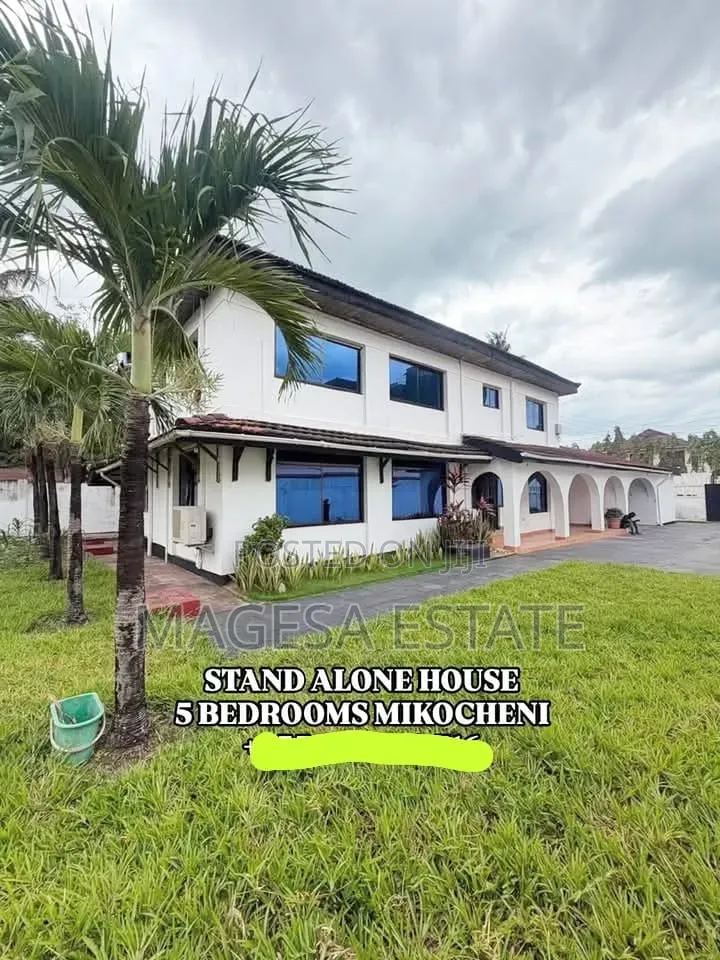5bdrm House in Mikocheni for rent
