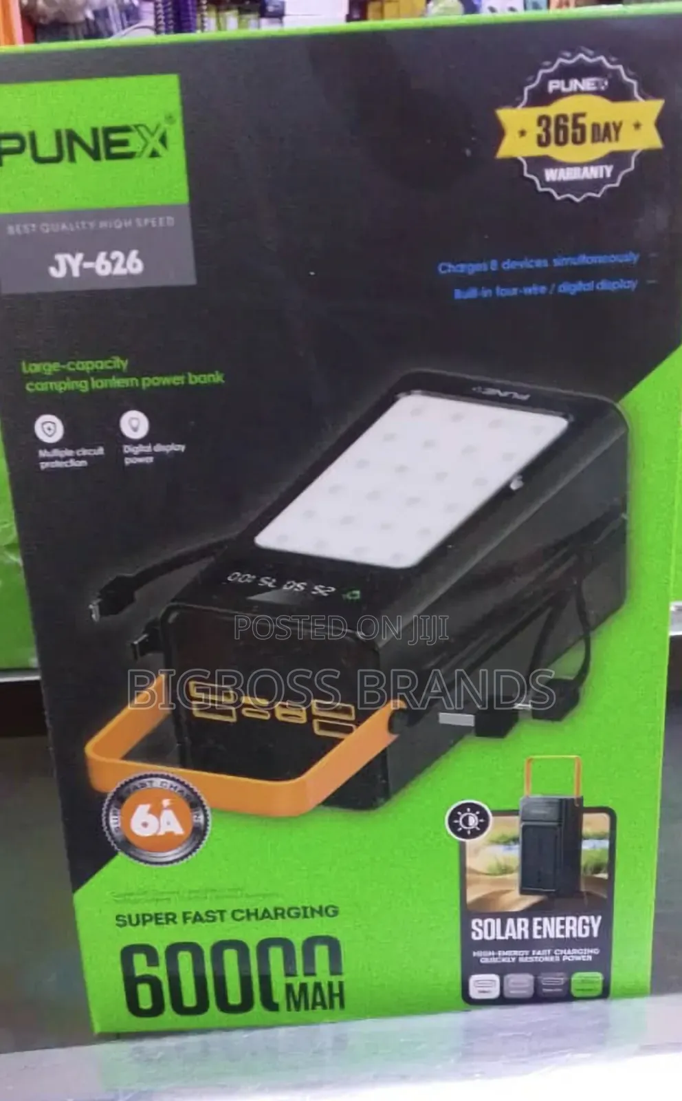 Punex Power Bank 60000 mAh Jy-626