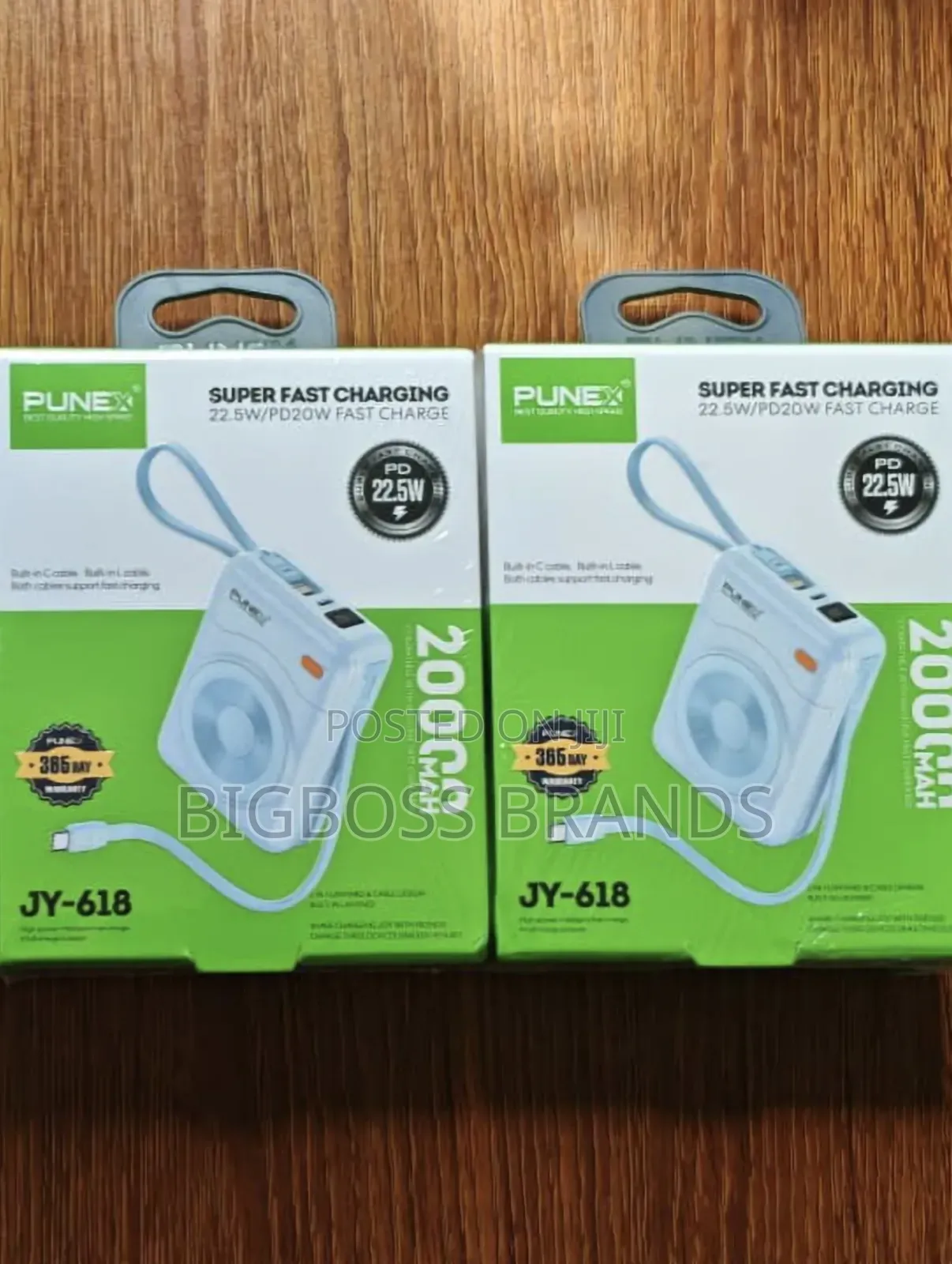 Punex Portable Super Fast Powerbank 20000 mAh