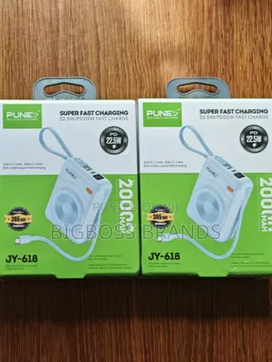 Punex Portable Super Fast Powerbank 20000 mAh