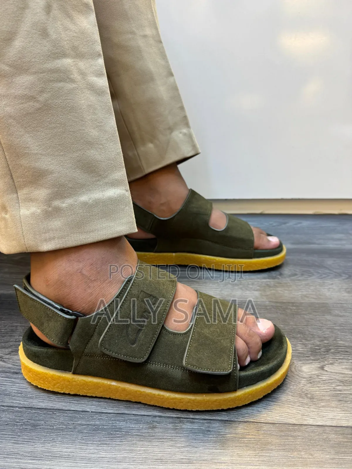 Men's Sandals Clark's Material Suede