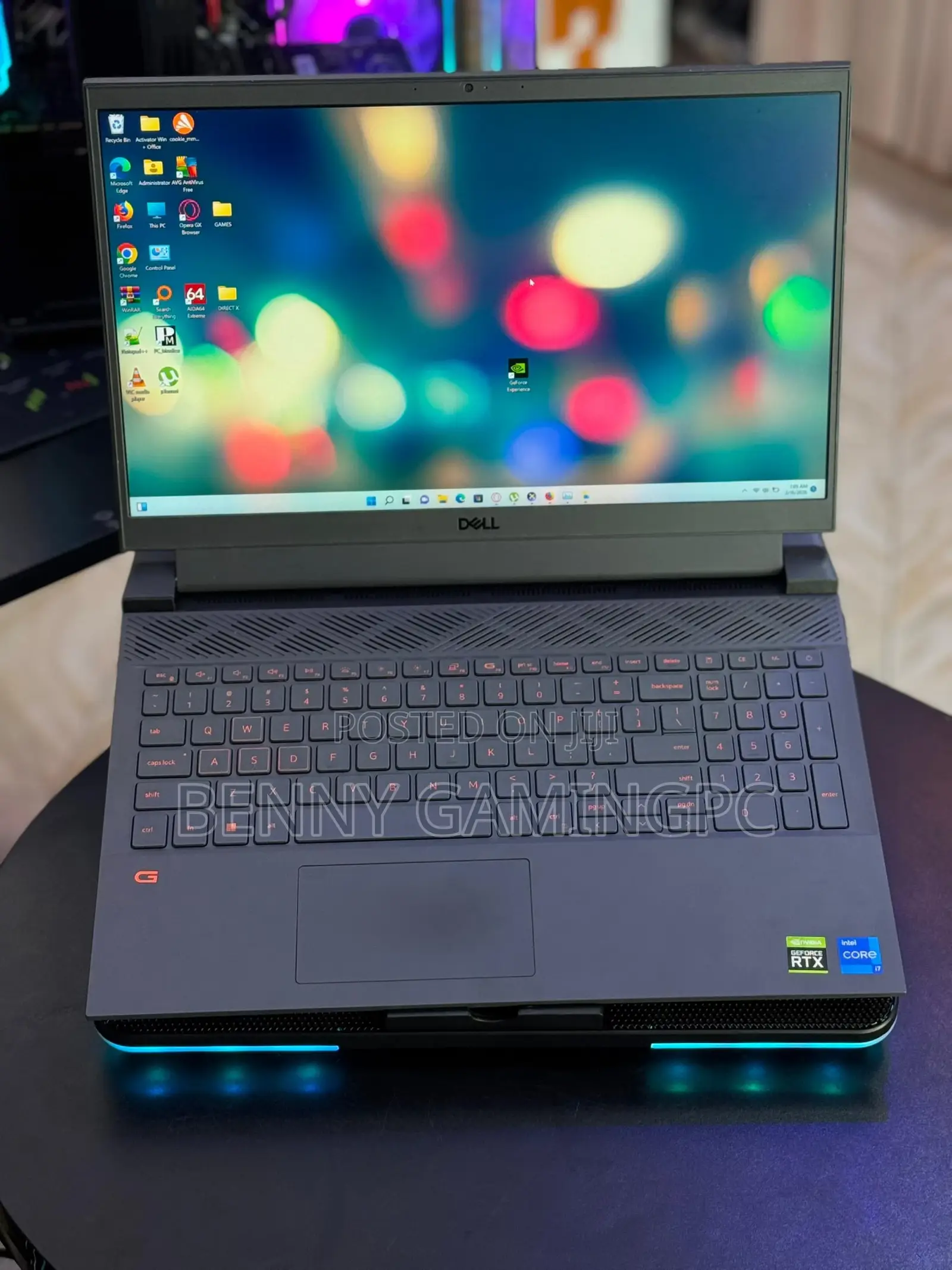 Laptop Dell G15 5511 16GB Intel Core i7 SSD 512GB