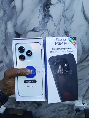 New Tecno Pop 10C 128 GB White