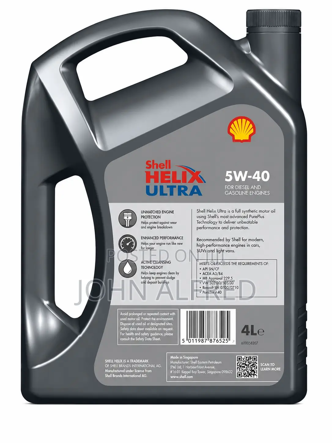 Power Every Drive With Shell Helix Ultra—available at Lube Junction.