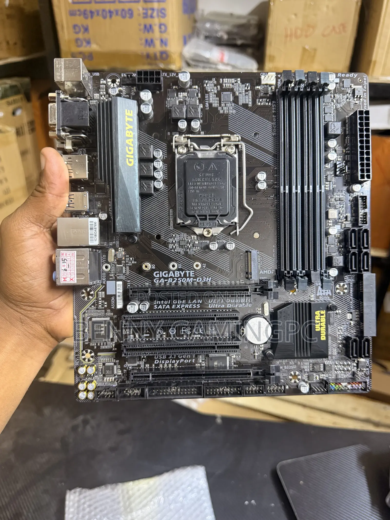 B250 Motherboard Gen 6-7